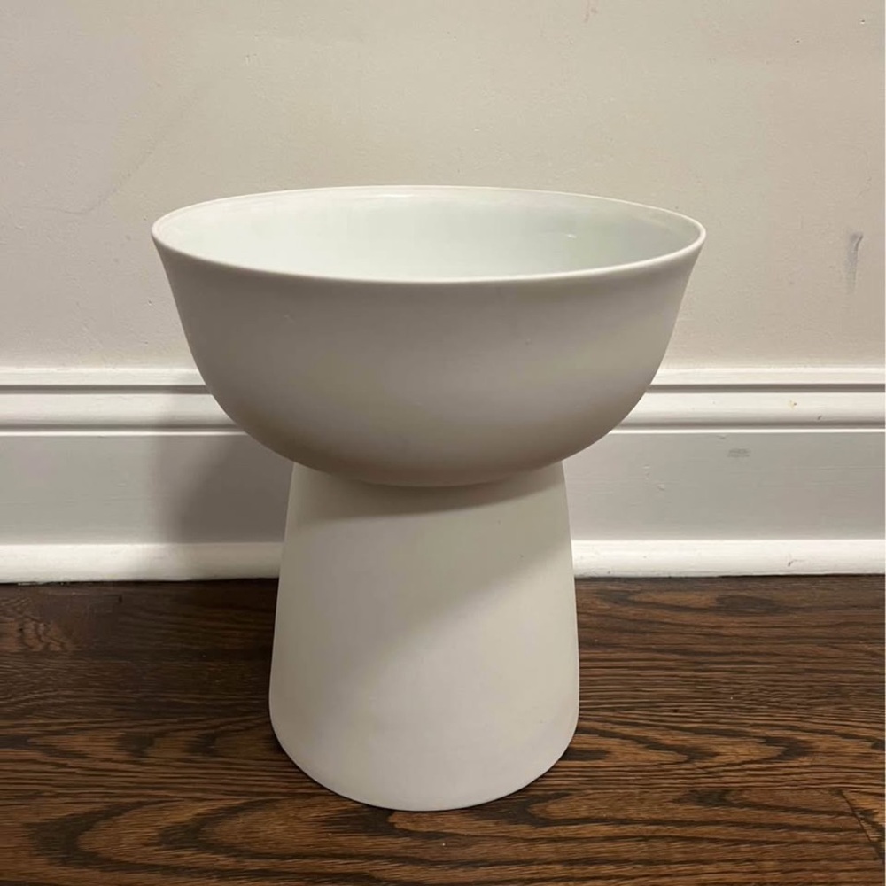 Country Road White Ceramic Base